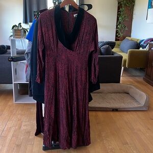 Vintage Red Lanz Dress
